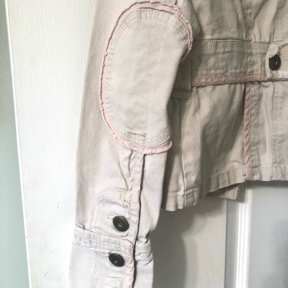 American Jeans Beige Jean Jacket - Picture 9 of 12